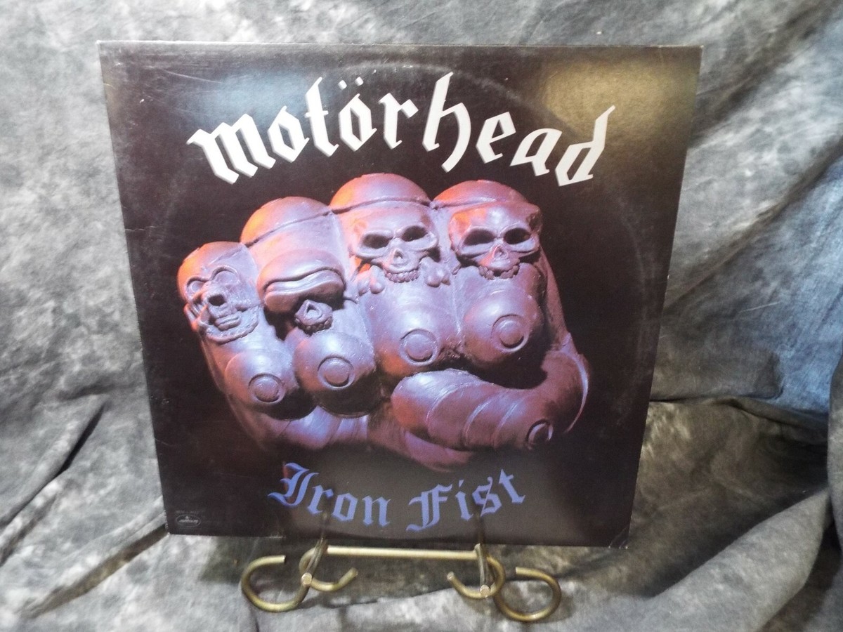 Motorhead Iron Fist heavy metal hard rock LP VINYL ALBUM | eBay