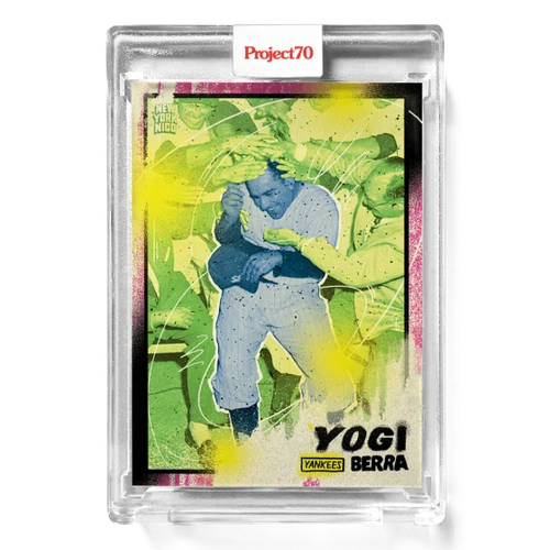 2021 TOPPS PROJECT70 #844 Yogi Berra By New York Nico