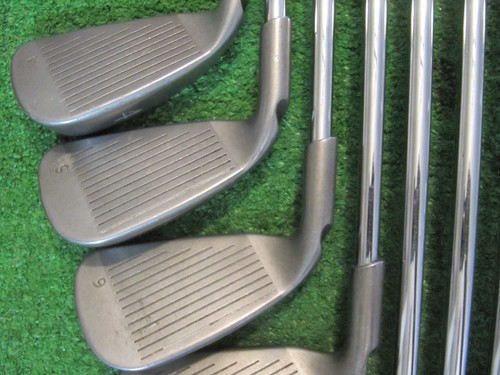 PING G10 YELLOW DOT IRONS 4-9-UW-SW, NO PW, PING AWT REGULAR FLEX STEEL SHAFTS - Picture 16 of 22