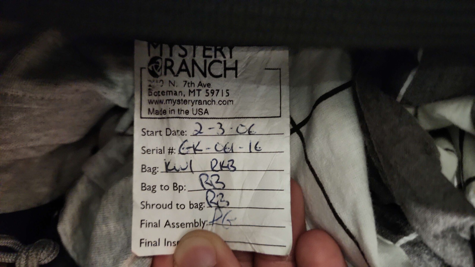 Mystery Ranch backpack eBay