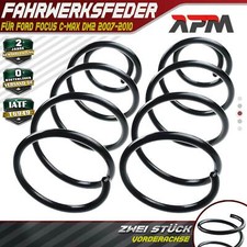 2x Federn Fahrwerksfeder Vorderachse für Ford C-Max DM2 Focus C-Max 1.8 2.0