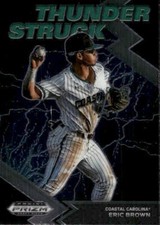 2022 Panini Prizm Draft Picks #TH-EB Eric Brown Thunderstruck Coastal Carolina
