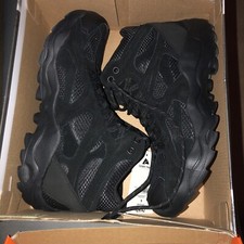 New Ozark Trail Mens Hikers Sz 9 Black Leather/Mesh