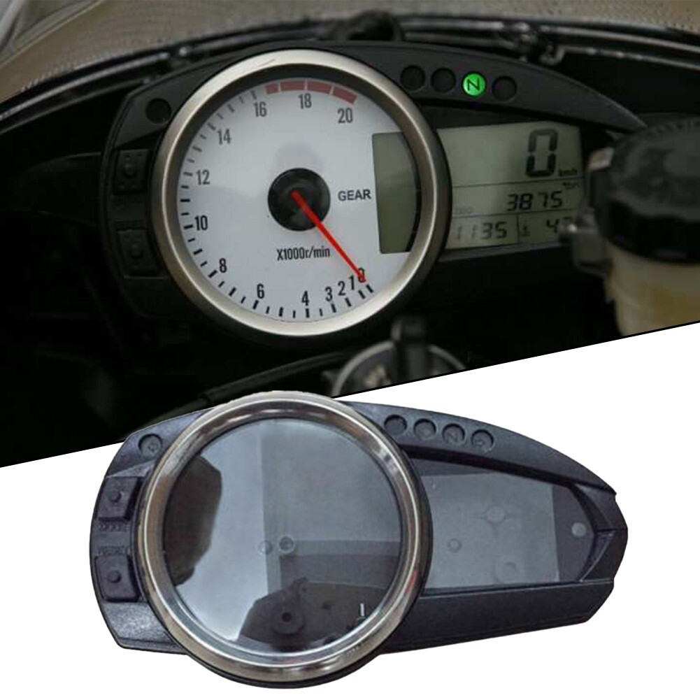 high-speed インサイダー For ZX6R ZX636 2007 2008 Speedometer Tachometer Gauge Cover
