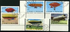 Saint Thomas et îles du Prince 1979 Mi. 626-631 Oblitéré 100% Les navires de l'
