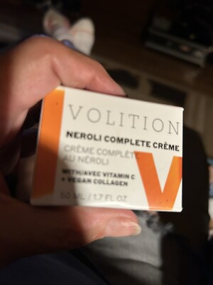 Volition Neroli Complete Crème with Vitamin C 50mL / 1.7 Fl Oz Brand New in Box
