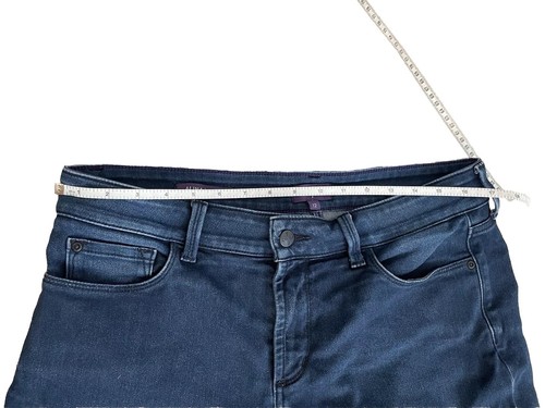 NYDJ Womens Jeans Size 12 USA 16 AU Dark Blue Alina Leggings Stretch Denim Jeans - Picture 6 of 8