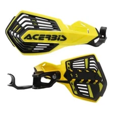 Acerbis K-Future YKS MX Handguards Yellow Black Yamaha YZ 250 F 2009 - 2024