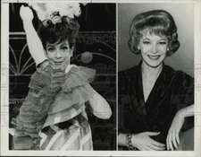 1964 Press Photo Theatre Stars Patrice Munsel & Signe Hasso - hpp29454