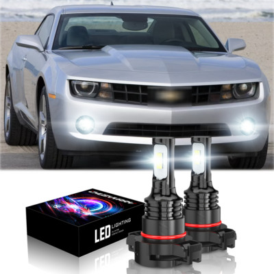 5202 H16 Bombillas LED de luz antiniebla para for Camaro 2010 2011 2012 2013