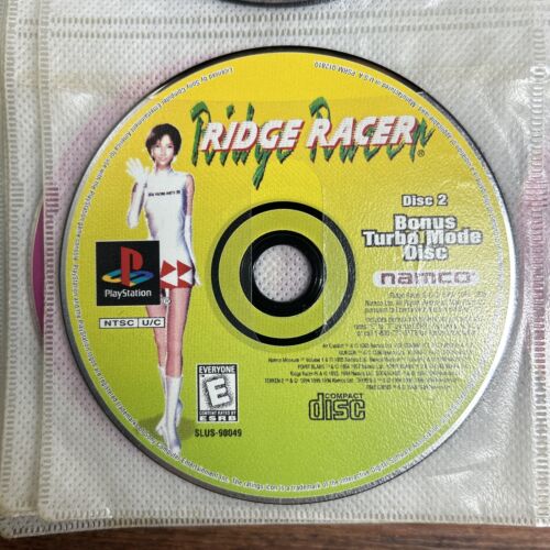 Ridge Racer (Sony PlayStation 1, 1995) PS1 Bonus Turbo Mode Disc 2 Only - Afbeelding 1 van 2
