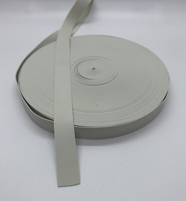 1/2 Inch Rubber Elastic White 25 Yards- NEW