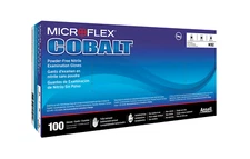 *100-Gloves* Microflex Cobalt Powder-Free Nitrile Examination Medium N192