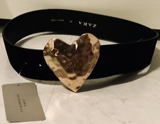 Hingucker!Trend!Zara breiter Wildleder-Gürte...