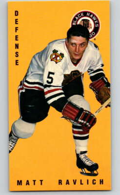 1994-95 Parkhurst Tall Boys #35 Matt Ravlich  Blackhawks  ID: 147594