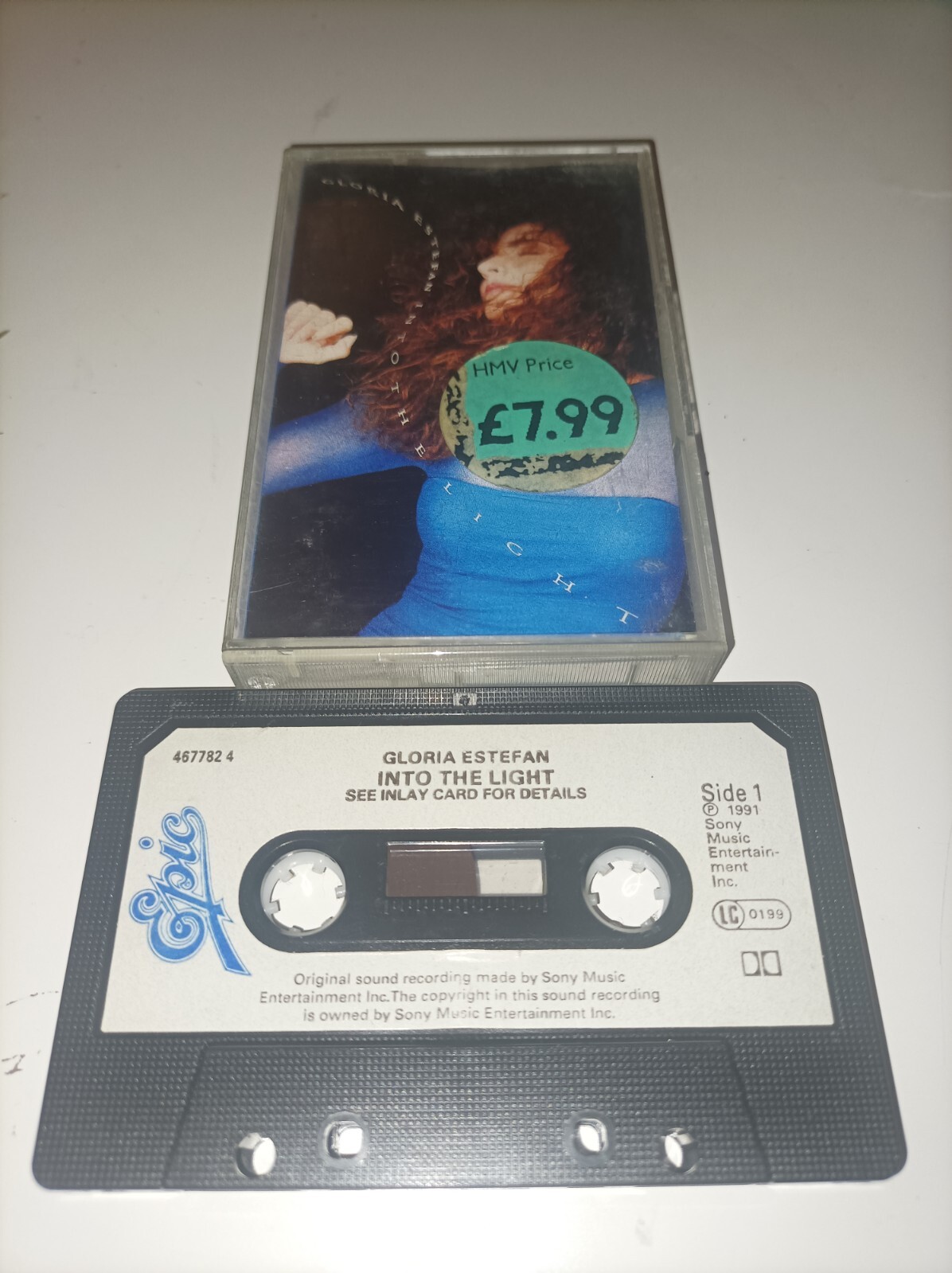 Gloria Estefan Into The Light Cassette TESTED