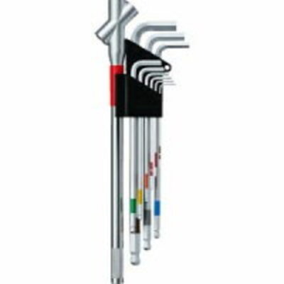 NEW WISE SBL-1000 Ball Point WRENCH Power Up handle Hexagon Hex Key set 9pcs FS