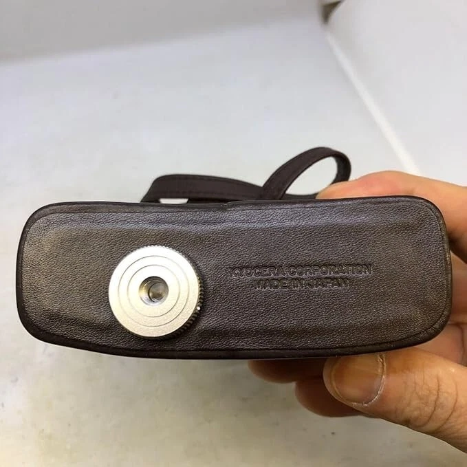 【NUEVO】CONTAX Contax T3 Medio Estuche Cuero 70 Aniversario Modelo Japón Foto 3 de 4