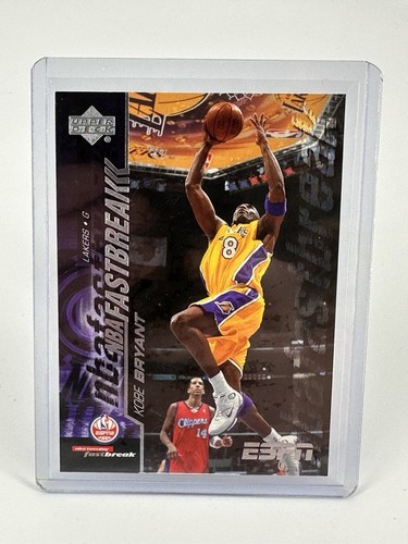 2005 NBA Fastbreak Kobe Bryant Card Lakers ESPN - #FB10 spedizione gratuita veloce - Foto 3 di 3
