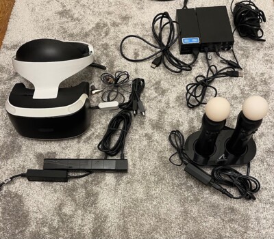 PSVR 1 + Kamera + Motion Controller + PS5 Adapter