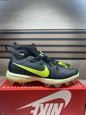 Nike Alpha Huarache NXT MCS Black Baseball Cleats FV6092-001 Men's Size 11.5