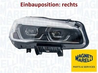 Magneti Marelli 711451000695 Hauptscheinwerfer Rechts Scheinwerfer FüR BMW