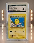 Surfing Pikachu ⚡️ Secret Rare 111/108 Evolutions CGC 8 Regular 2016 Pokémon TCG