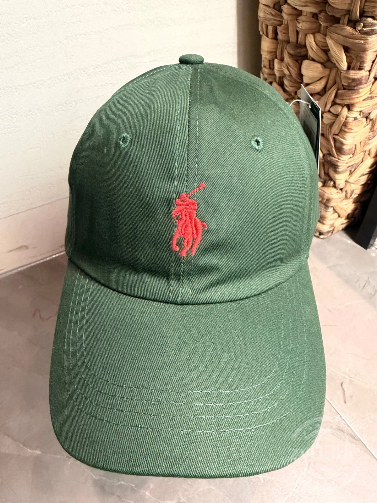 POLO Men's Adult Sports Casual Adjustable Green Embroidered Baseball Cap Hat
Opens in a new window o