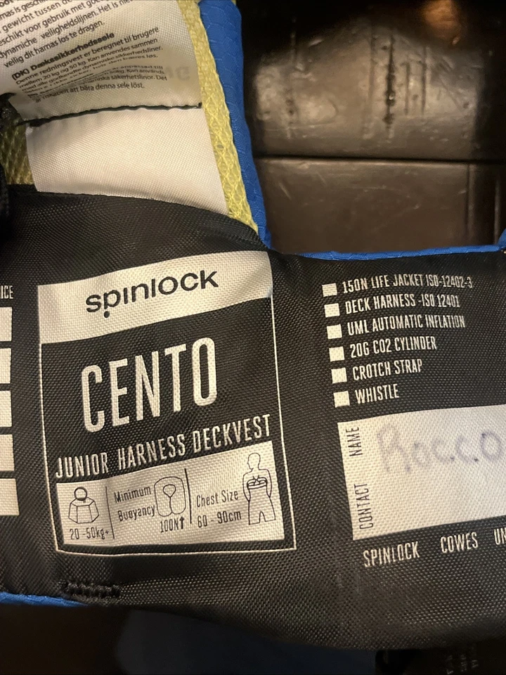 2 SPINLOCK  Automatic/manual Inflatable vest. - Image 3 of 4