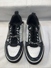 Men's Disney Nightmare Before Christmas Low Top Sneaker Shoes Sz 7 Skater Shoe