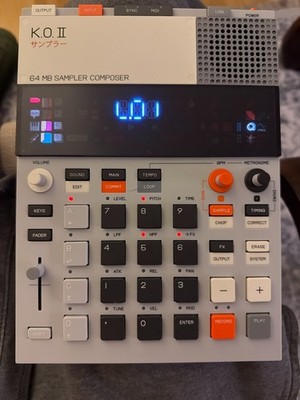 Teenage Engineering EP-133 KO II Sampler & Sequencer, 16 Pads
