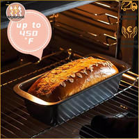 Edelstahl Brotbackform 19X9X6Cm Rechteckig Antihaftbeschichtung 2 Stk Backen