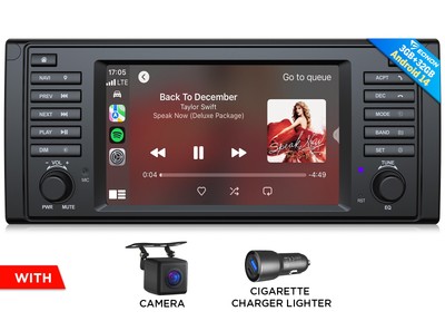 Eonon Android 14 7'' IPS Autoradio GPS Navi WiFi 6 DSP CarPlay Für BMW E39 M5 5er