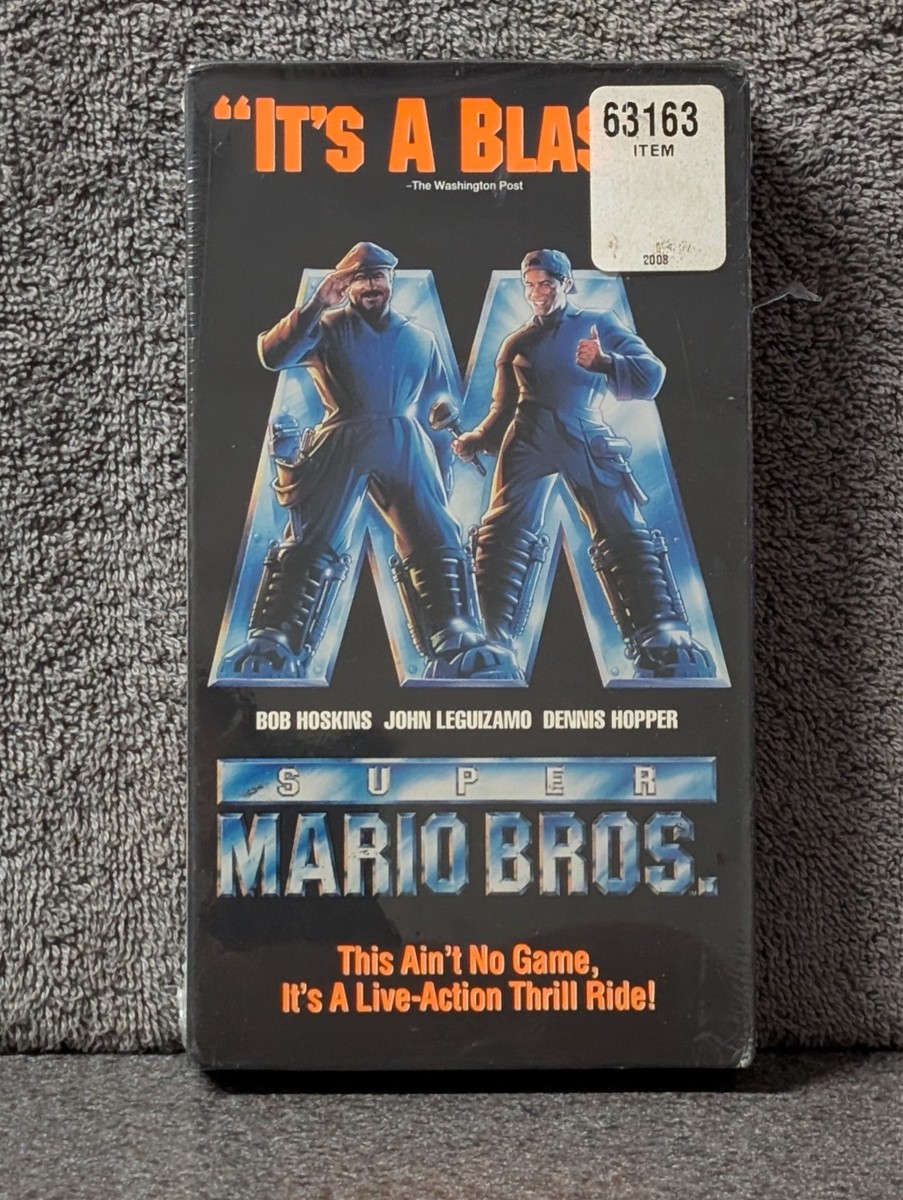 SUPER MARIO BROS - SEALED 1993 VHS | eBay