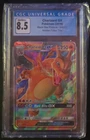 2019 Pokemon Charizard GX CGC 8.5 Holo Rare SM211 Black Star Promo Hidden Fates