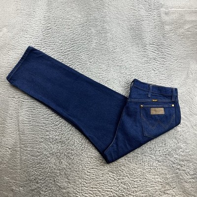 Vintage Wrangler Herren Jeans W38 L29 Blau 13MWZ Regular Straight Fit Denim Hose