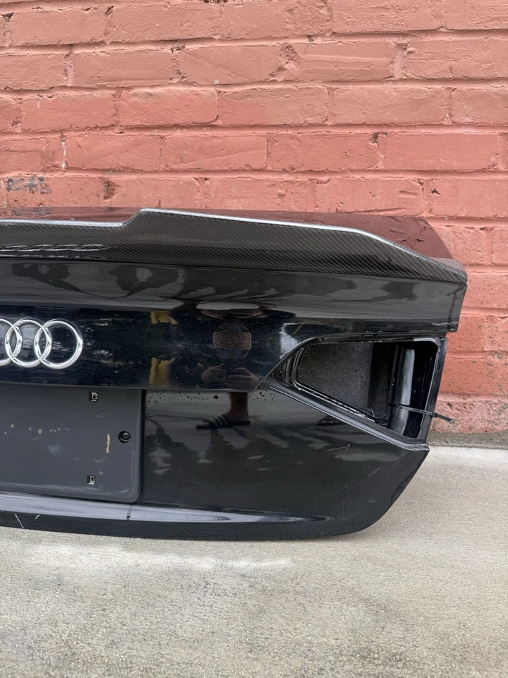 Audi A4 2009-2012 sedán maletero portón trasero negro OEM Foto 4 de 4
