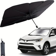 Foldable Car Windshield Sunshade Umbrella, Keep Vehicle Cool, Block UV Rays Prot