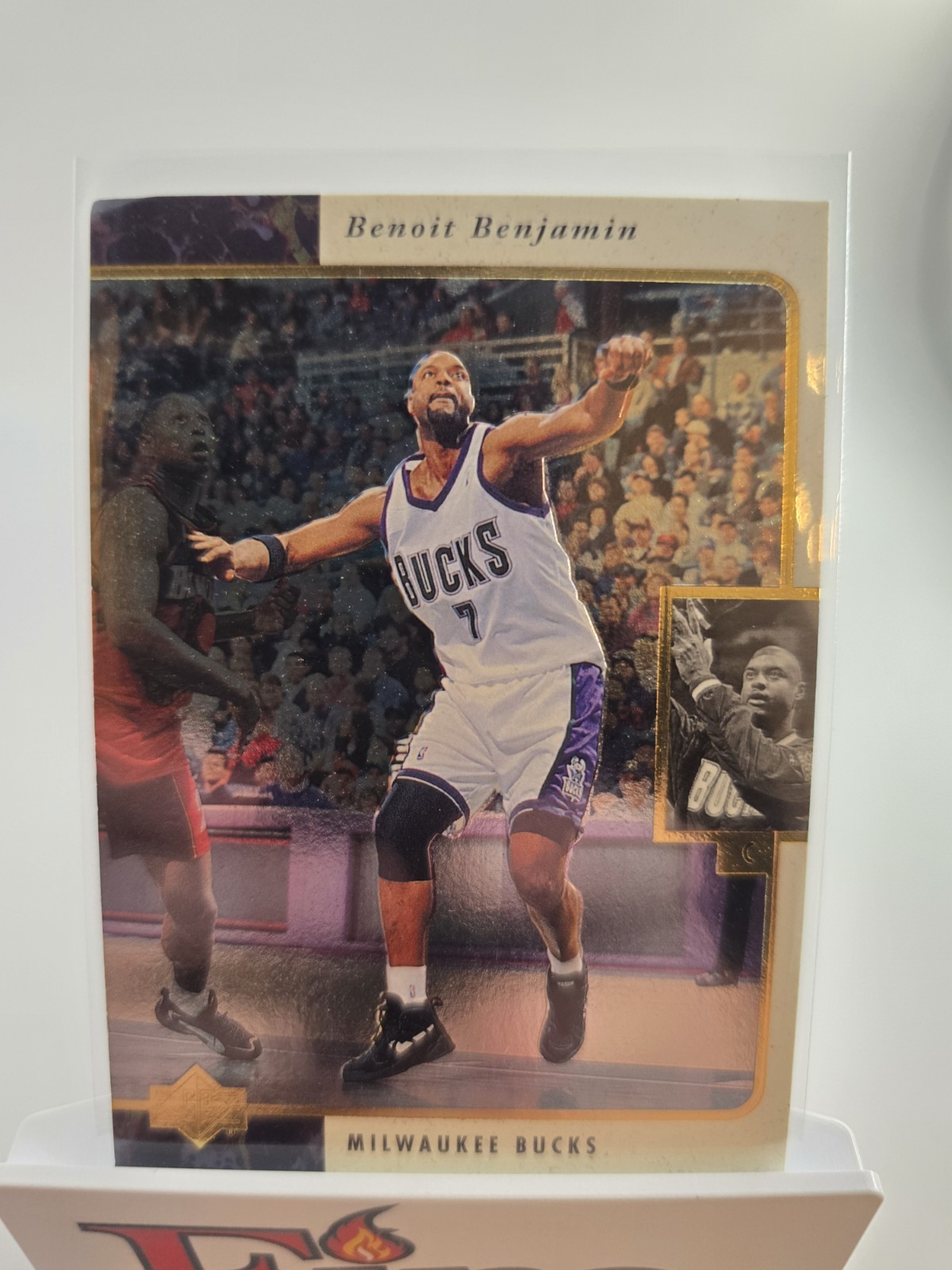 1995-96 Upper Deck SP - Benoit Benjamin #74 Milwaukee Bucks 