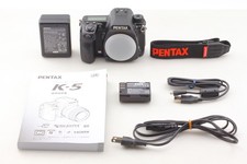  Near MINT w/ Strap Pentax K-5 16.3MP Digital SLR Camera Body Black From JAPAN