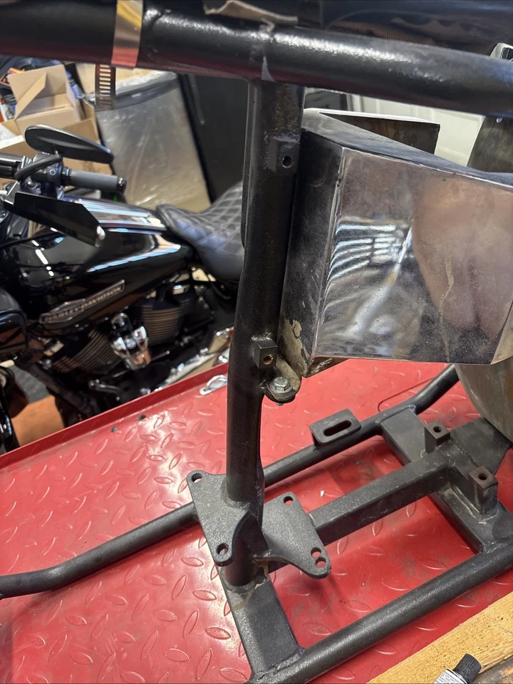 Marco rígido de construcción especial Harley Panhead Shovelhead Foto 3 de 4