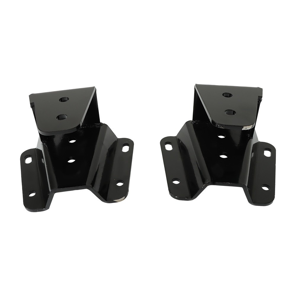 For Ford F100 2WD 1965-1972 4" Rear Drop Lowering Hanger Shackle Kit Steel LH+RH