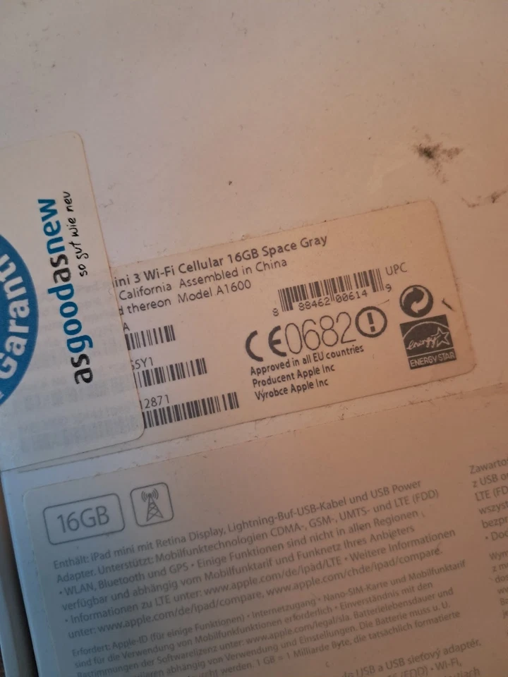 Apple iPad mini 3 · 16GB · Cellular, Foto 4 von 5