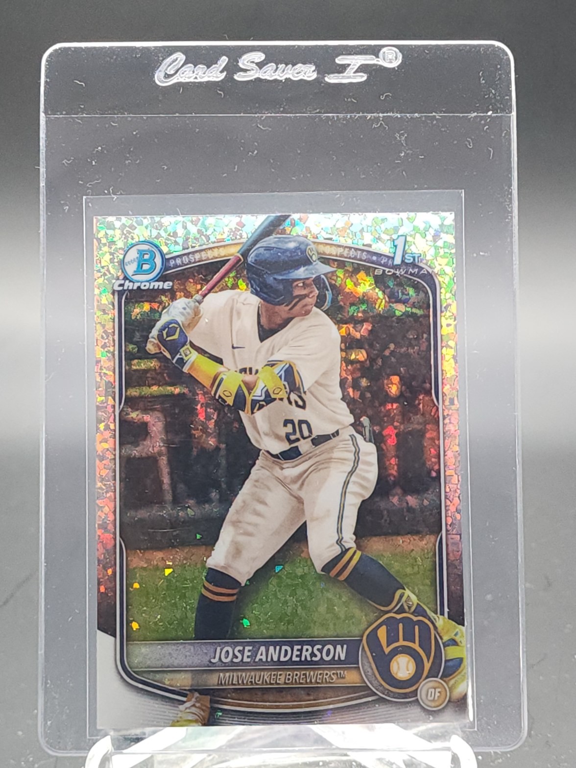 JOSE ANDERSON 2025 BOWMAN CHROME MINI DIAMOND 1ST ROOKIE #BCP-193 Q4562