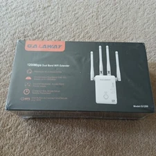 GALAWAY G1200 WiFi Extender 1200Mbps WiFi Range Extender with 4 External Antenna