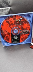 WWF Attitude Sega Dreamcast PAL Complete Tested Working Case Damage