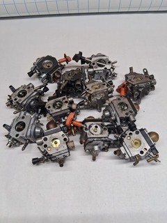 Lot of 12 Stihl Chainsaw Trimmer Carburetors OEM Walbro Zama Parts Repair