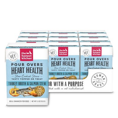 The Honest Kitchen Heart Health Dog Food Topper 12 Pack Human Grade Nutrition