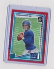 Jaxson Dart RC 2025 Donruss Optic Red Pandora Card #400 SP GIANTS