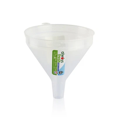 Compac Home Large Funnel Clear Plastic Auto & Kitchen Food Safe Dishwasher Safe - Image 1 of 4
